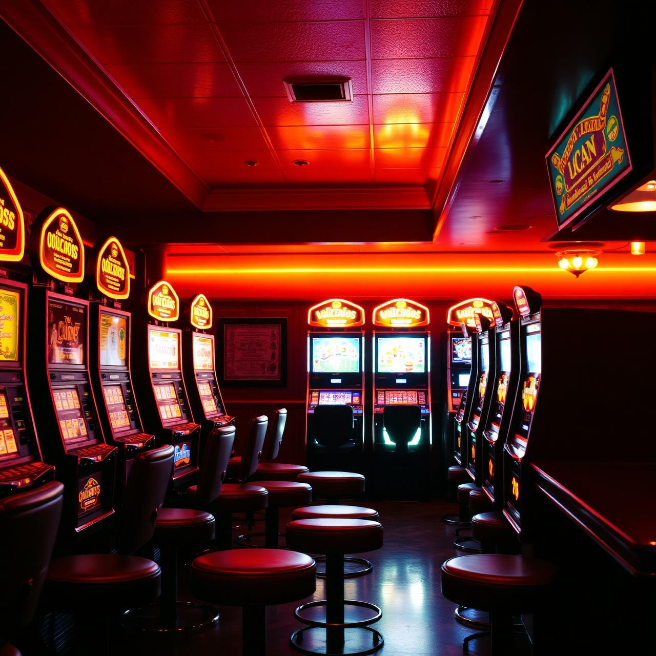 Video poker machines